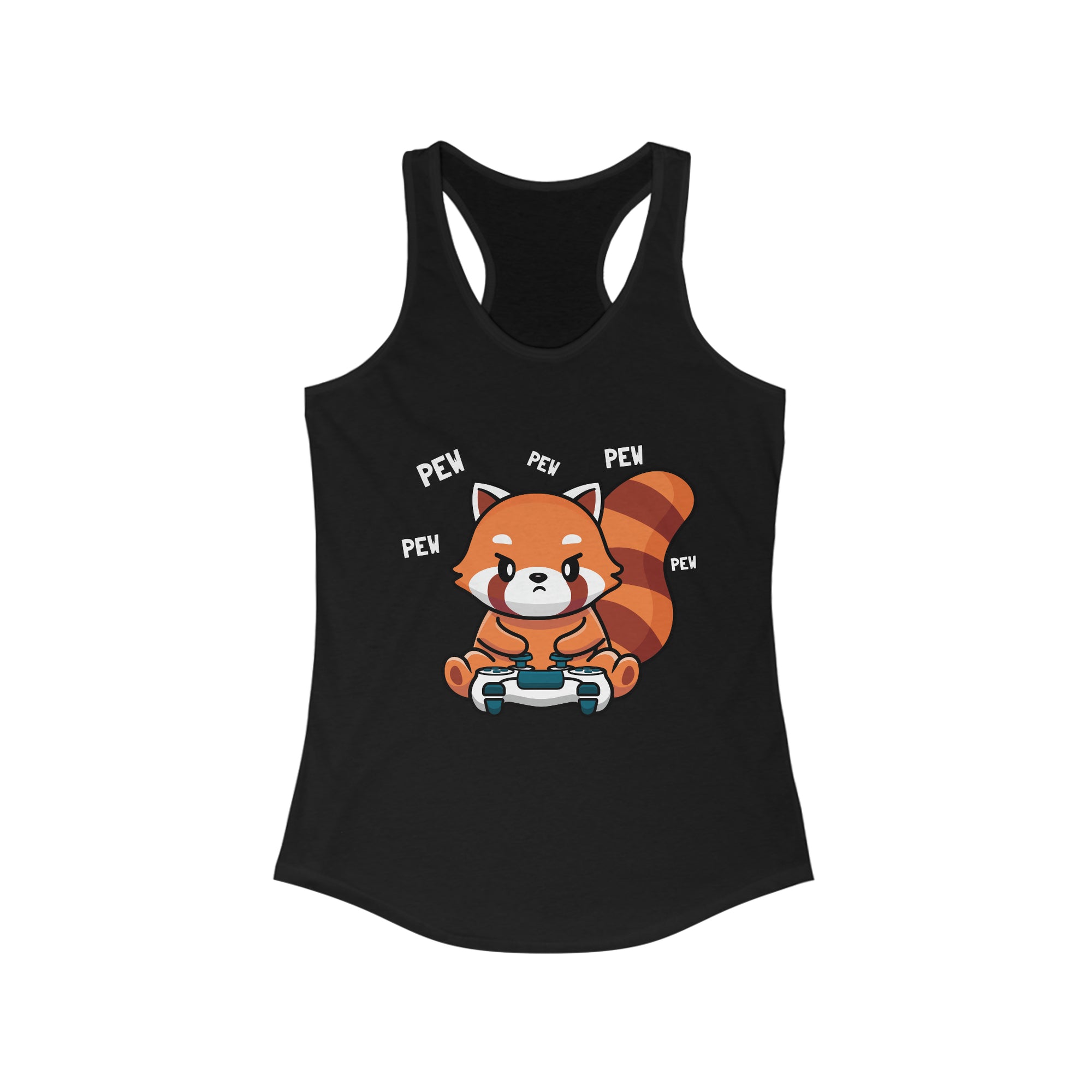Red Panda Gaming Tank Top SwiftPOD