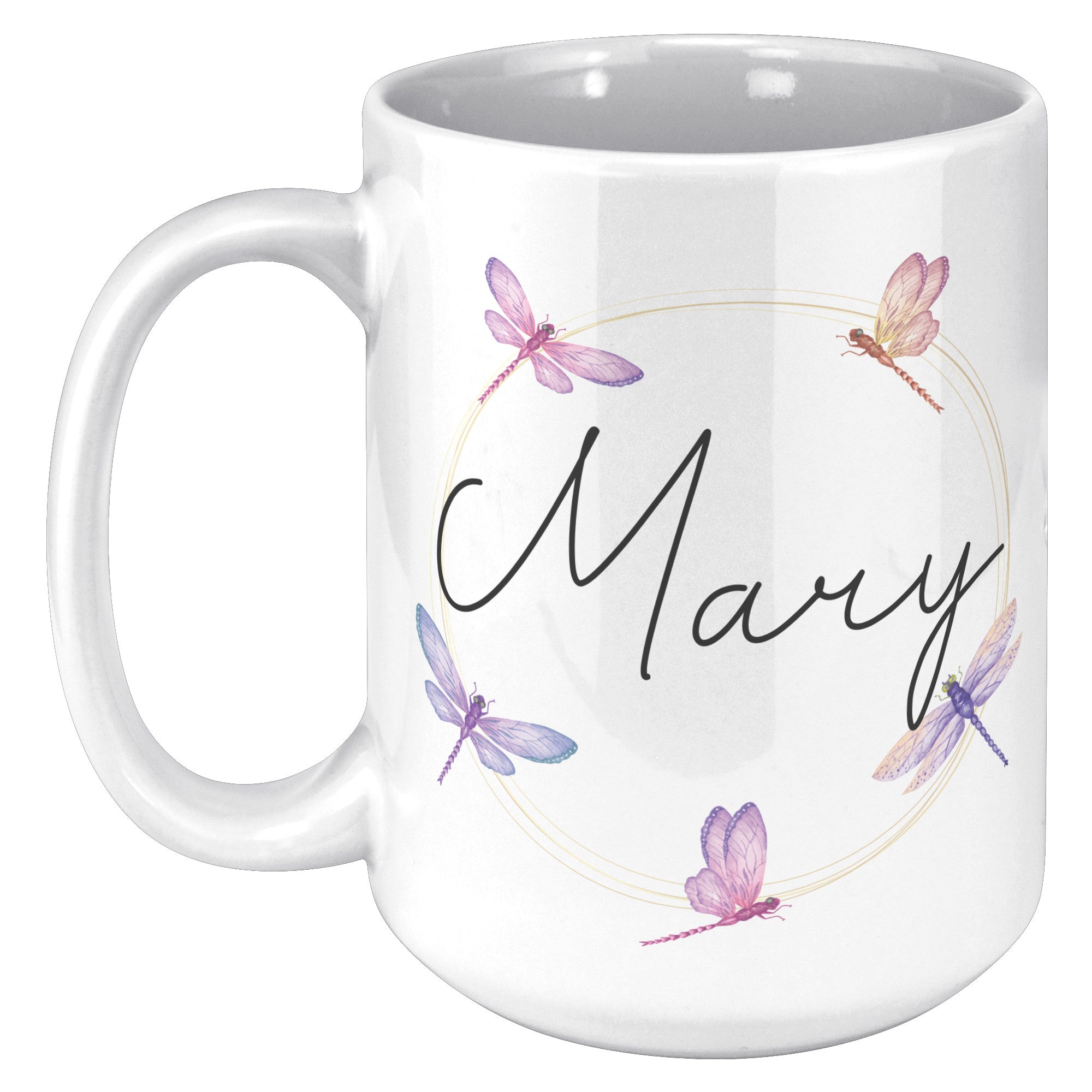 Mary Dragonfly Mug