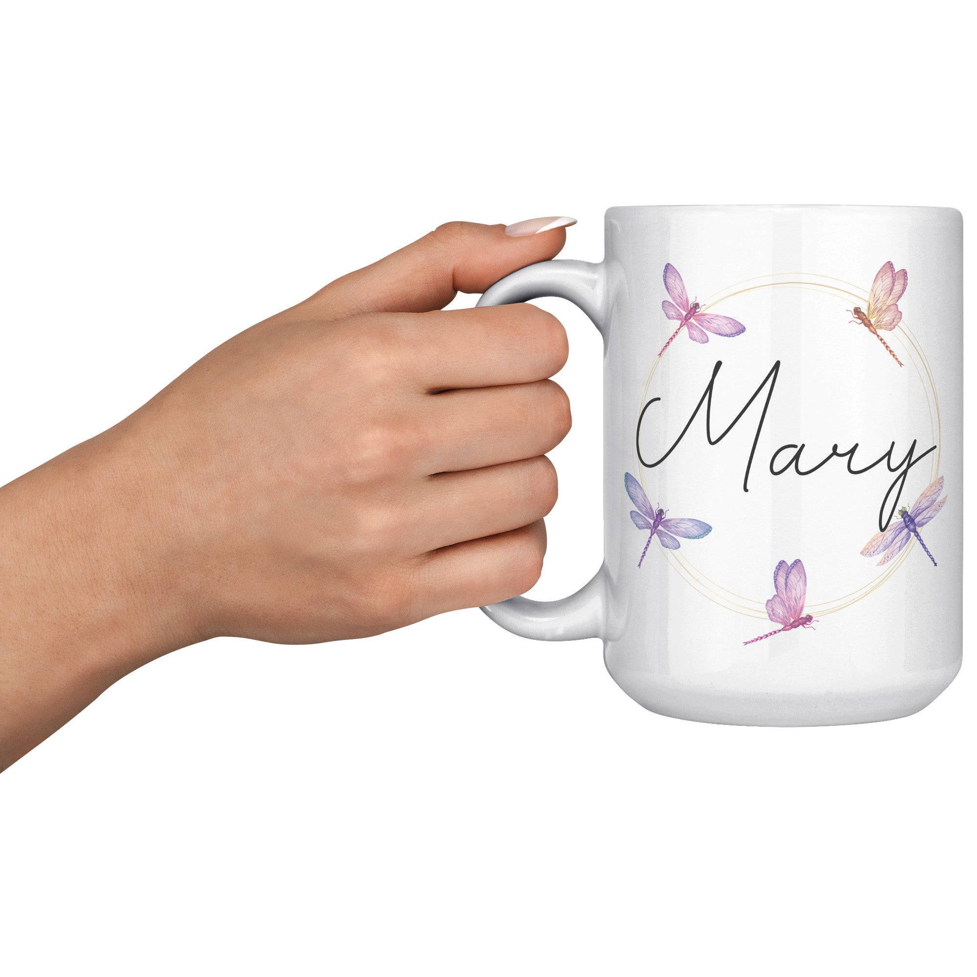 Mary Dragonfly Mug