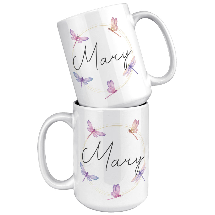 Mary Dragonfly Mug
