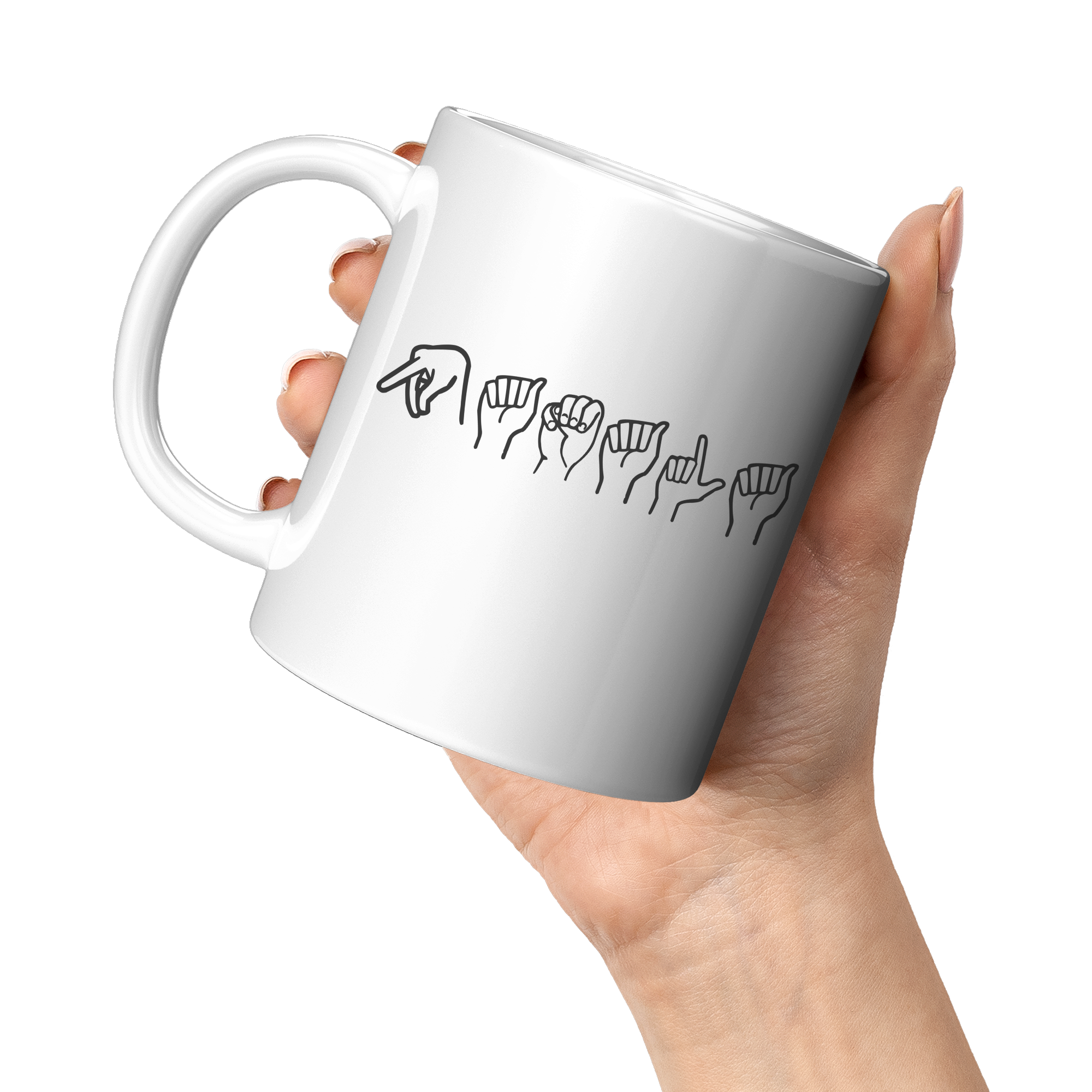 Pamala_Sign_Language_Mug_11oz_White_LH_Model_Mockup.png