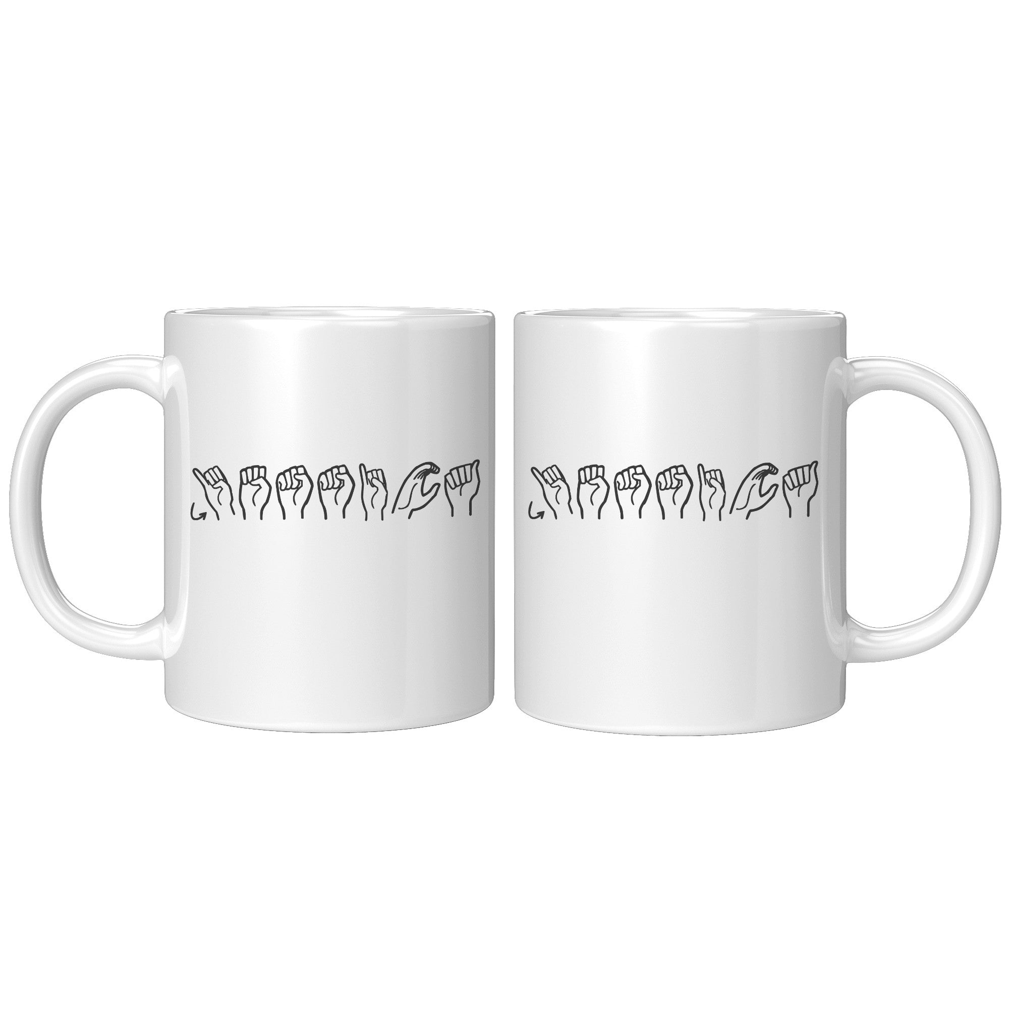 Sign Language Mug Jessica