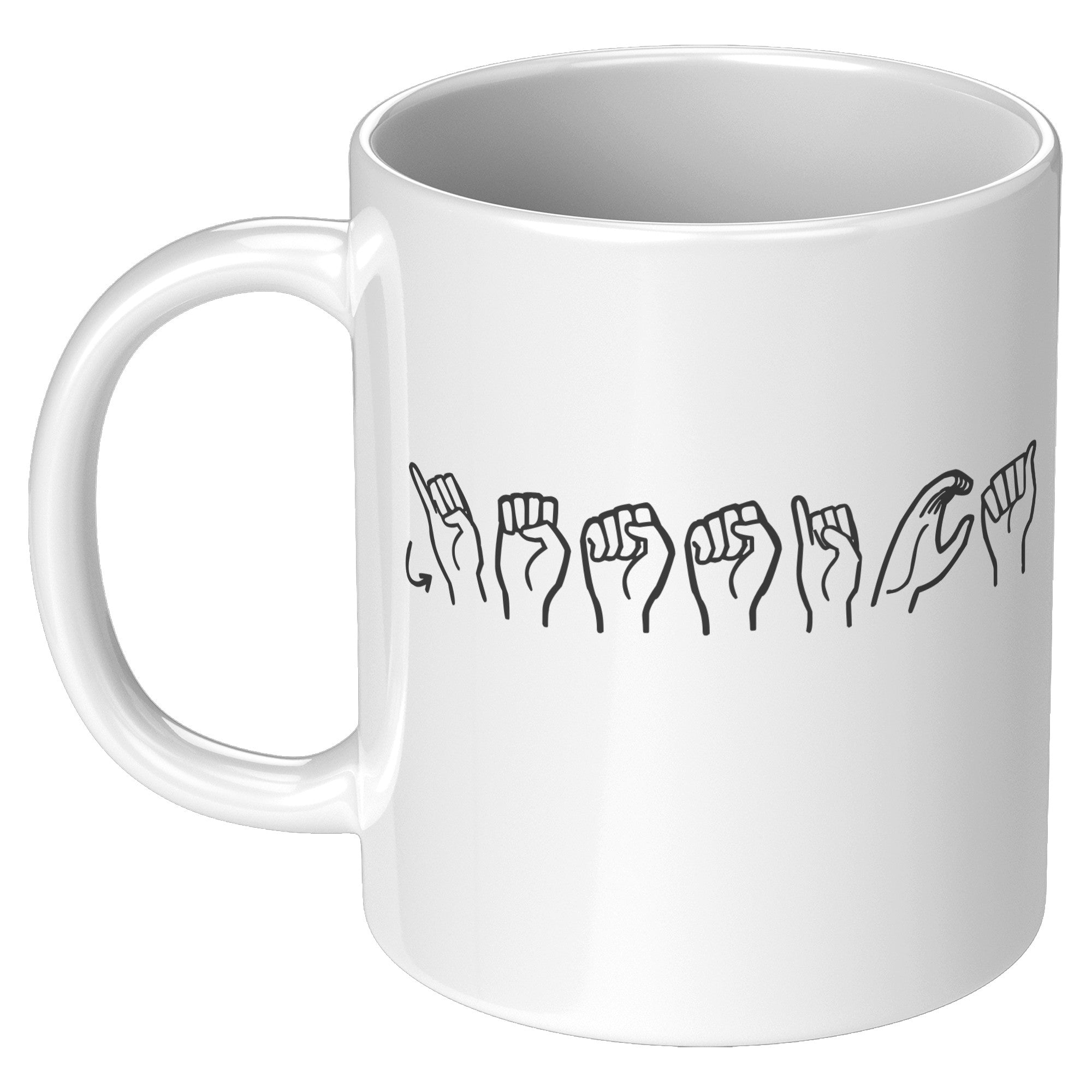 Sign Language Mug Jessica