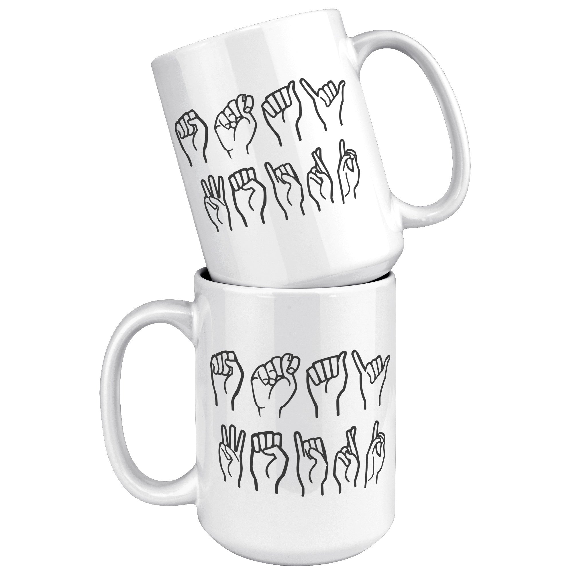 Stay Weird ASL Mug