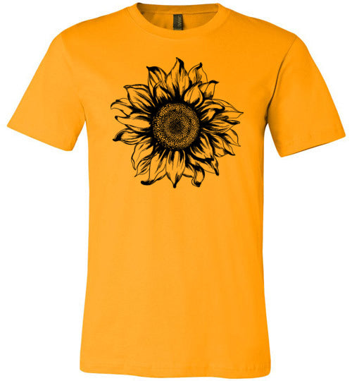 Sunflower Shirt Canvas