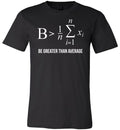 Be Greater Than Average Math Canvas