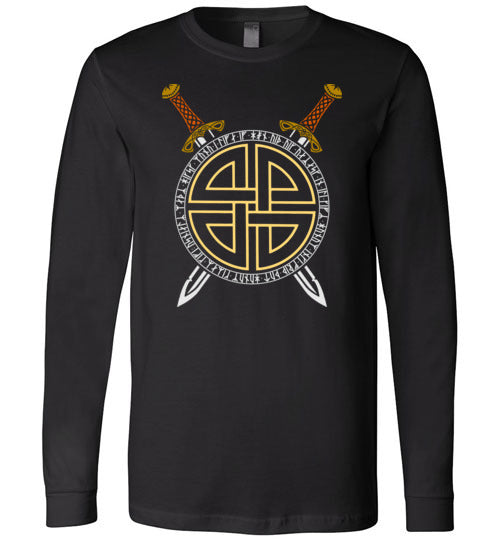 Viking Sword And Runes Long Sleeve