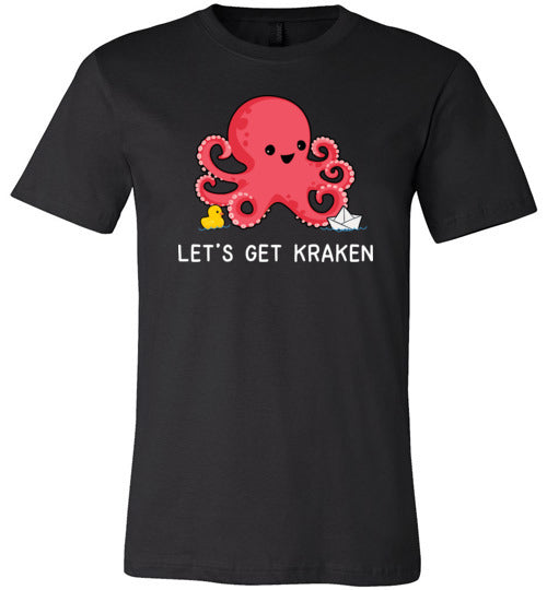Cute Kraken Ducky Canvas
