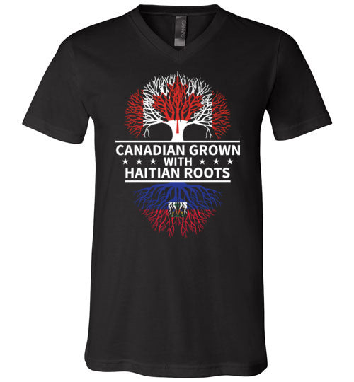 Canadian Grown Haitian Roots V-Neck