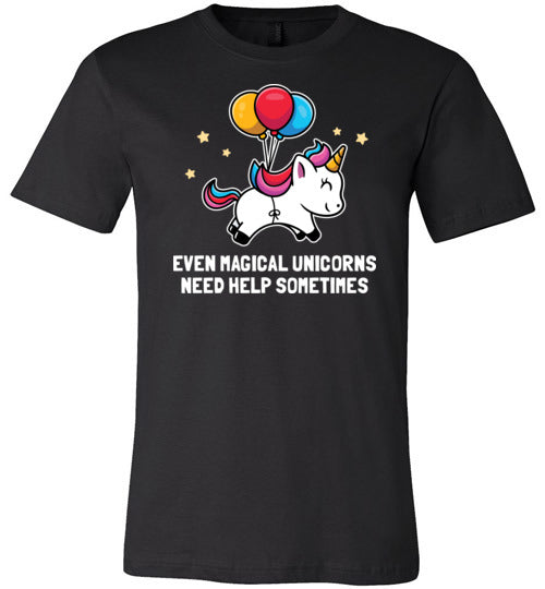 Magical Unicorns Need Help Canvas