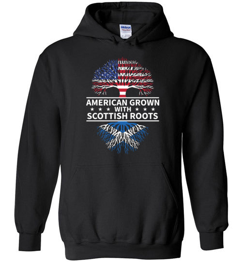 American Grown With Scottish Roots Hoodie