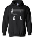 Music Stop Under A Rest Hoodie