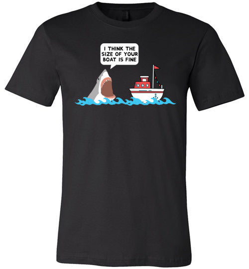 Shark Boat Size Canvas