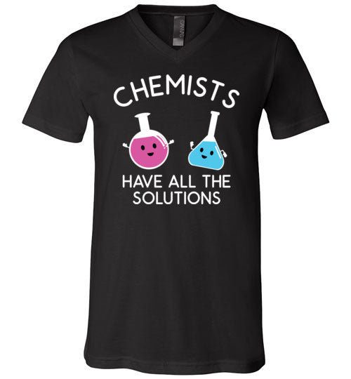 Chemists Have All The Solutions V-Neck