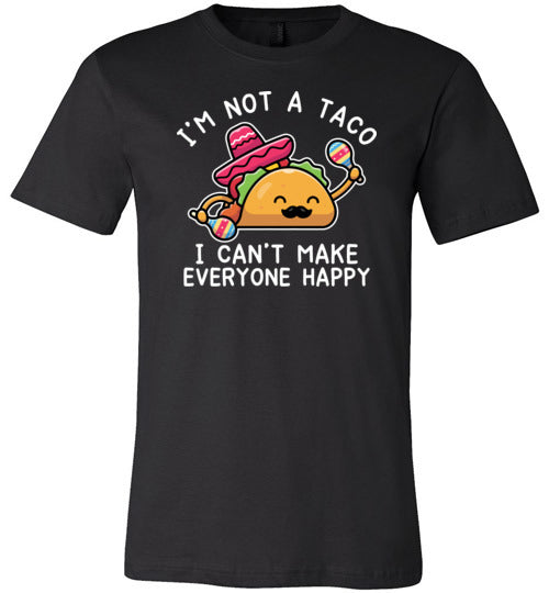 Taco Everyone Happy Canvas