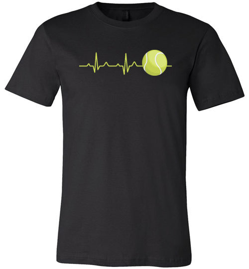 Tennis Heartbeat Canvas