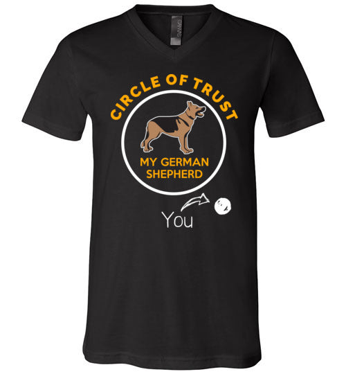 German Shepherd Circle Of Trust V-Neck