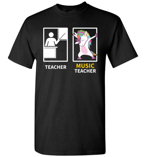 Dabbing Unicorn Music Teacher Gildan Youth