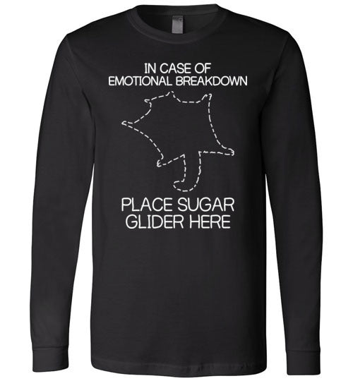 Sugar Glider Emotional Breakdown Long Sleeve