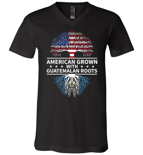 American Grown With Guatemalan Roots V-Neck