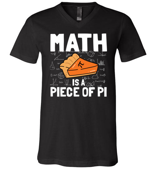 Math is a piece of pi V-Neck
