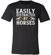 Easily Distracted By Horses Canvas