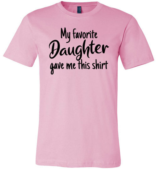 Favorite Daughter Gave Me This Canvas