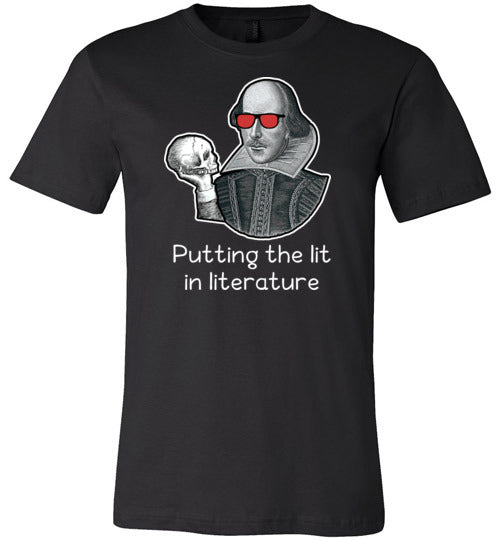 Shakespeare Lit In Literature Canvas