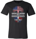 American Grown With Dominican Roots Canvas