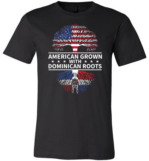 American Grown With Dominican Roots Canvas