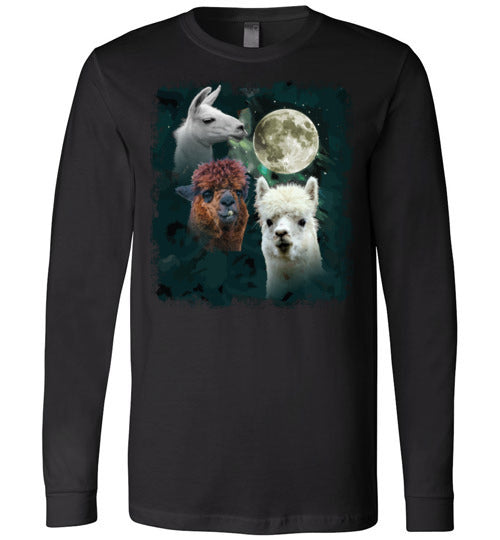 3 Llama Moon Long Sleeve