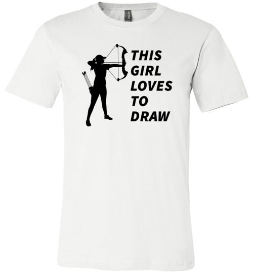 Archer This Girl Loves To Draw Canvas