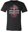 American Grown With Norwegian Roots Canvas