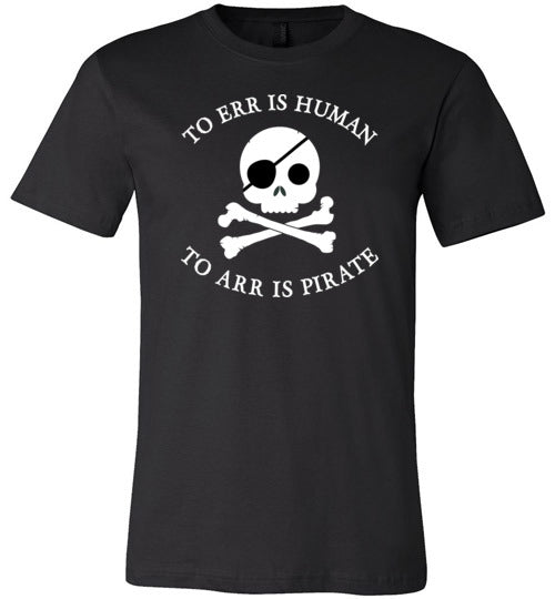 To Arr Is Pirate Canvas