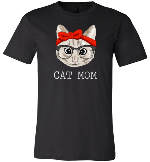 Cat Mom Face Canvas