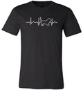 Basset Hound Heartbeat Canvas