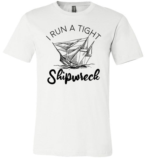 Run A Tight Shipwreck Canvas