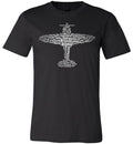 Aviation Alphabet Flying Pilot Canvas