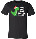 Dinosaur Christmas Fa Ra Ra Rawr Canvas