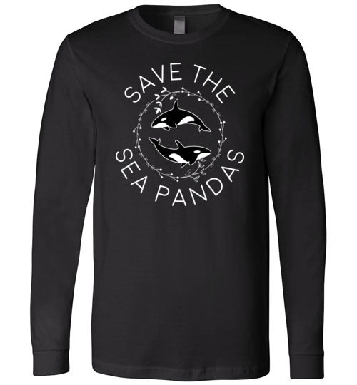 Save The Sea Pandas Long Sleeve