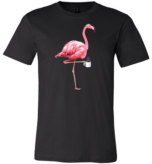 Flamingo Coffee Canvas