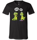 Dinosaur Last Unicorn V-Neck