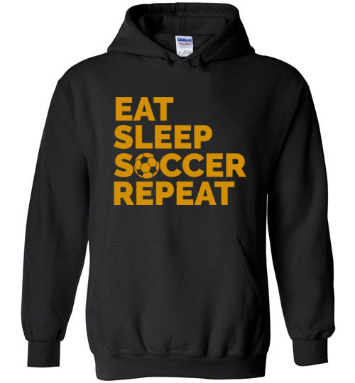 Eat Sleep Soccer Repeat Hoodie