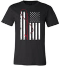Fishing American Flag Canvas