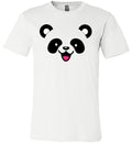 Panda Face Light Shirts Canvas