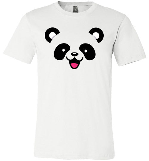 Panda Face Light Shirts Canvas
