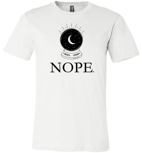 Crystal Ball Nope Canvas