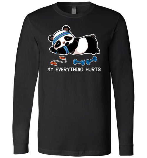 Panda My Everything Hurts Long Sleeve