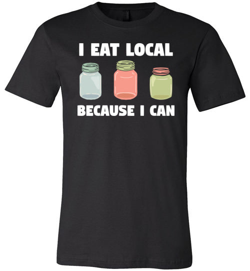 Canning Eat Local Canvas