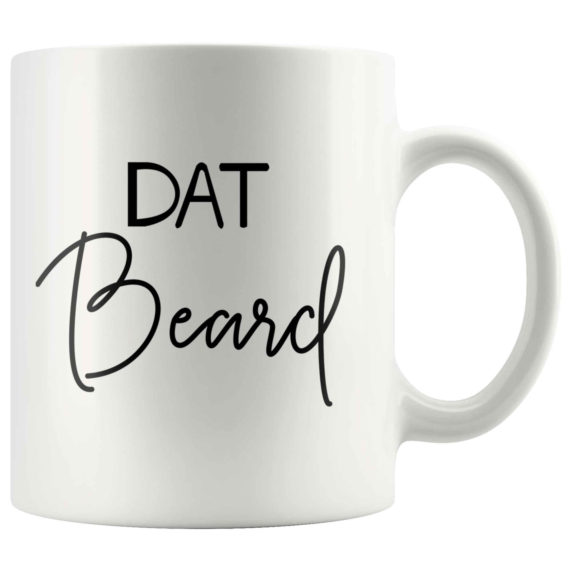 White Mugs - Dat Beard